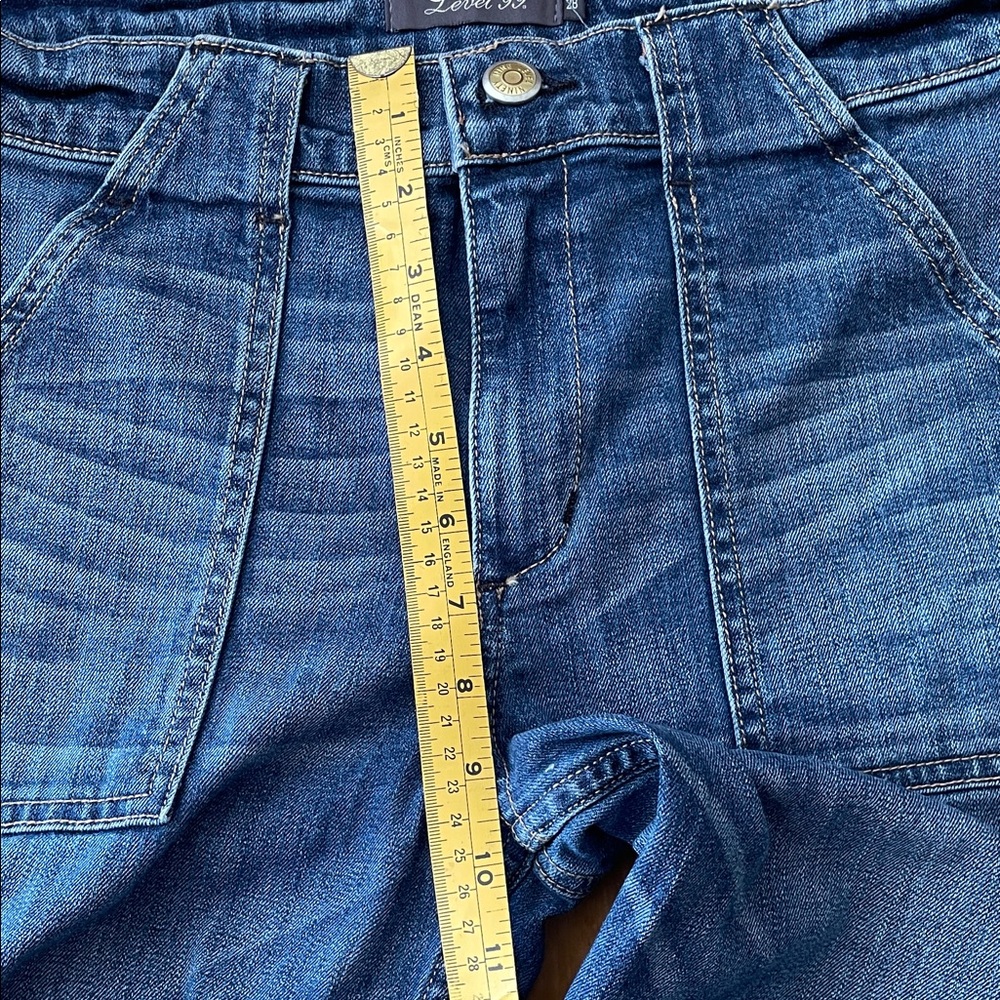 28 Women’s Straight Leg Dark Blue Jeans - Picture 8 of 9